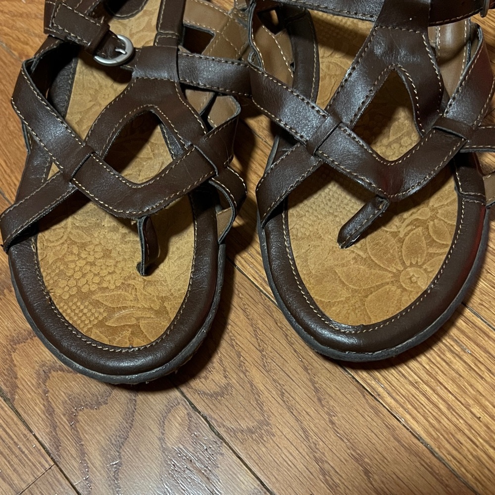 b.o.c. Born Concept Brown Strap Sandals - Picture 4 of 10